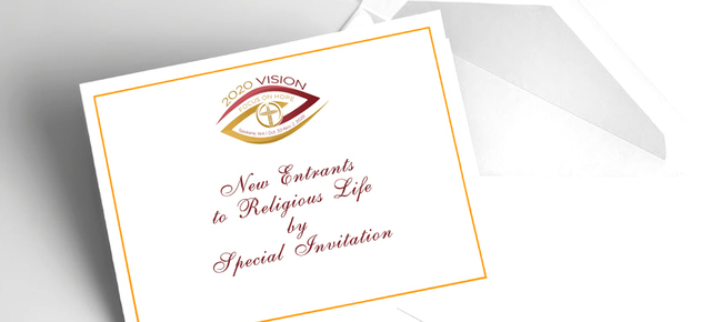 2020convonewentrants_invitation_890x395 Convocation to include new entrants to religious life