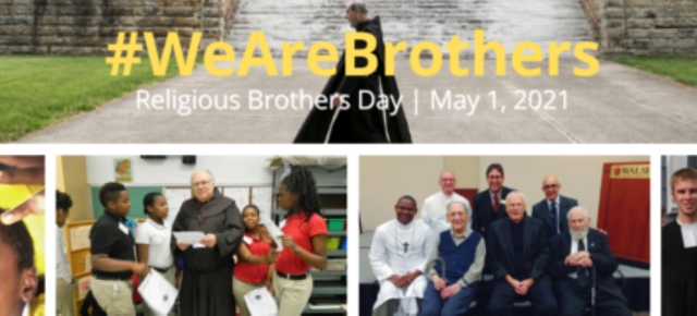 wearebrothers Register today to participate in Religious Brothers Day on May 1